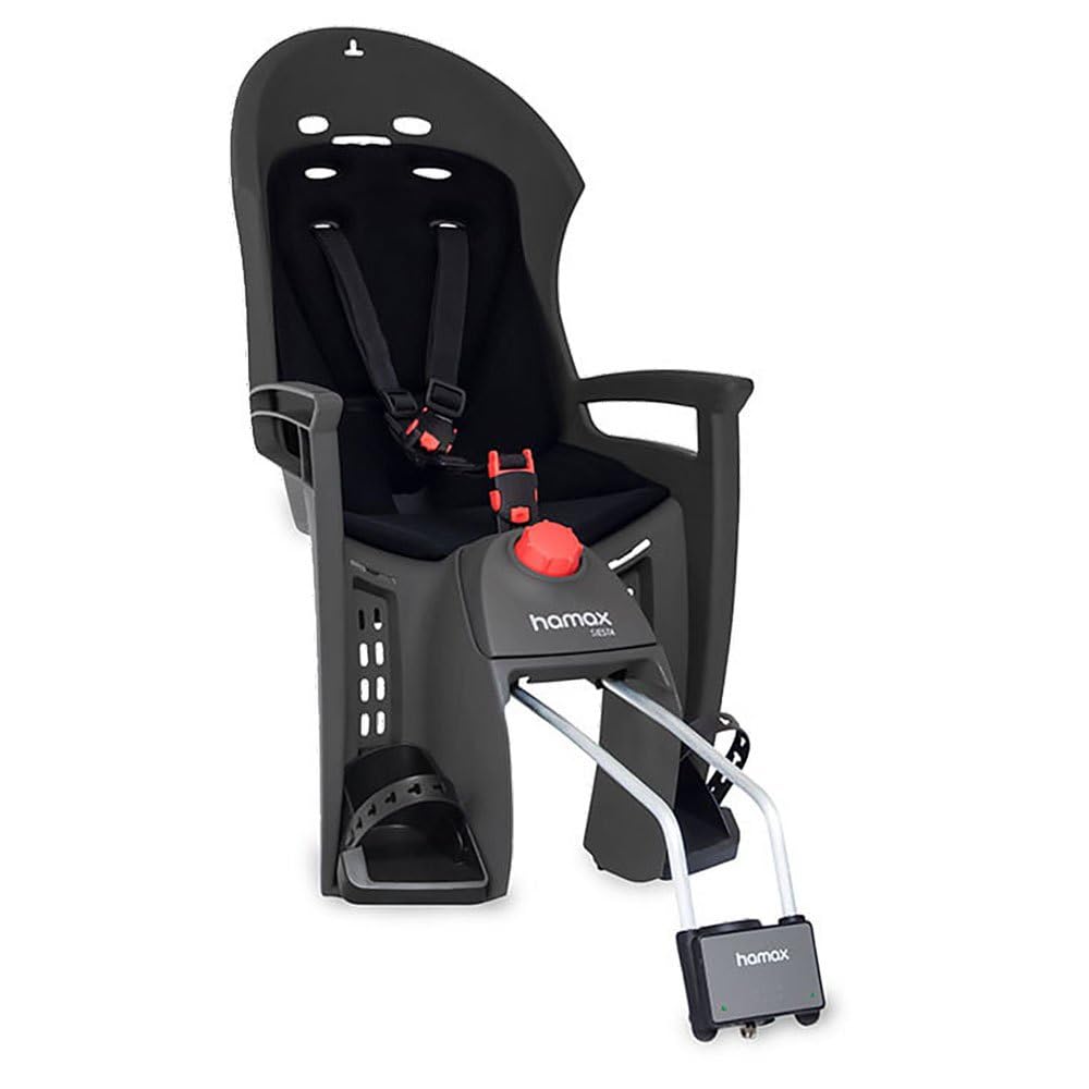 Hamax Siesta W/Lockable Bracket Grey W/Black Padding 2024