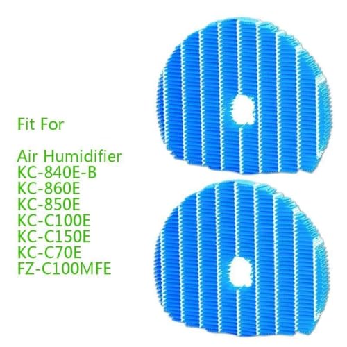 Filtro humidificador de repuesto que optimiza la humedad para Sharp KC-C100E KC-C150E 3