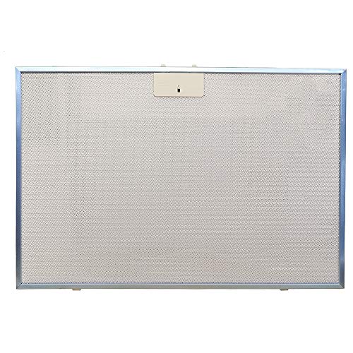 Marel Shop® - Filtro Antigrasso in Metallo 56,6 x 38 x 0,9 cm per Cappa compatibile con Elica per modelli: KREAGFABLF60 - KREAIX60 - KREANGIXF60PLUG - KREASTIXF60