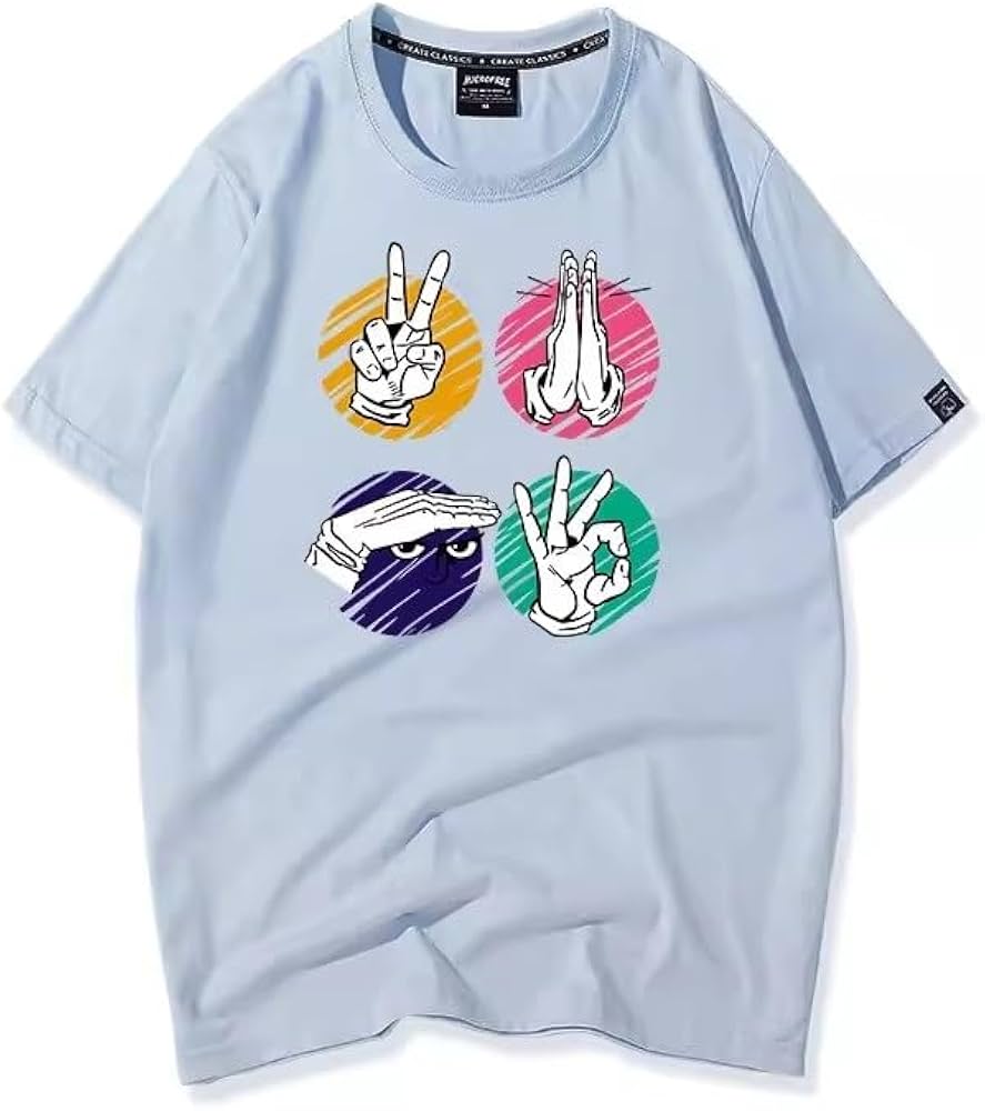 ジョジョの奇妙な冒険 半袖Tシャツ Mサイズ ポルナレフ バックプリント