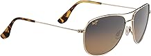 Maui Jim Unisex Sunglasses Gold Frame, HCL Bronze Polarized Lenses, 59MM