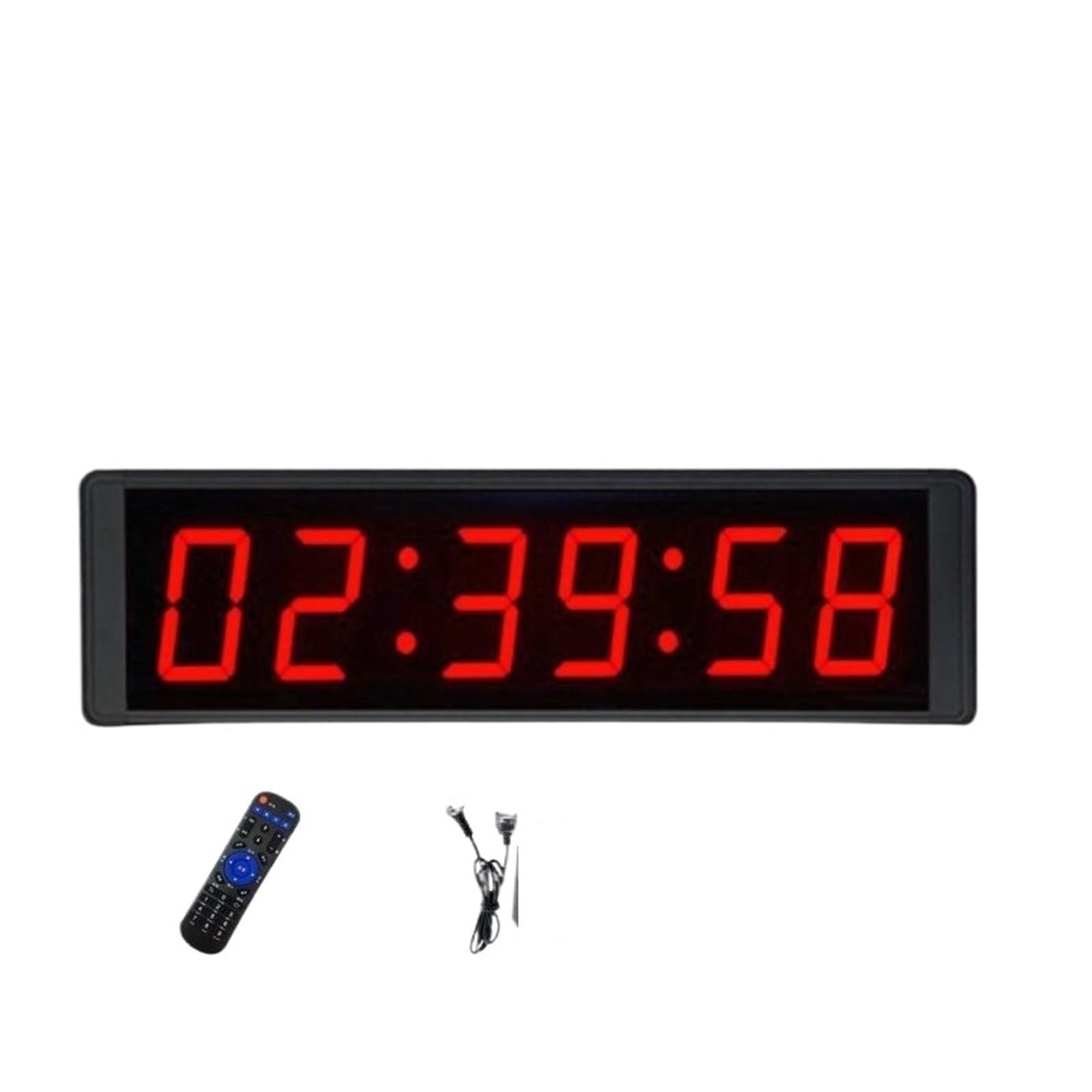 Horario del Gimnasio, Temporizador LED Programable con Control Remoto