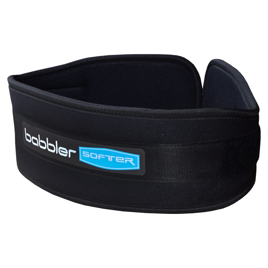 BABBLER Weight Lifting Belt, Softer 4" Large Flat Light Weight Foam Padded Belt with Velcro Fastener Export Quality, Adjustable Lumbar Support Belt-image-48