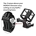 Frame Mount Housing Case for GoPro Hero 5 Session, Hero 4 Session, Upgrade Protective Housing Frame Shell Mount Holder with Buckle & Thumb Screw for GoPro Hero 5/4 Session