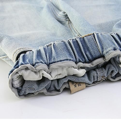 Girls Baggy Jeans Wide Leg Solid Wash Denim Pants Straight Leg Streetwear Casual Trousers with Pocket4