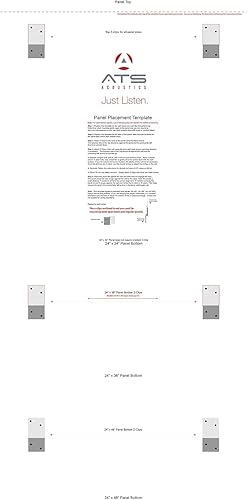 Miniatura 9 de ATS Acoustics Bass Trap - Panel de pared acústico para estudio con absorción de sonido de bajo rango, 24 x 24 x 4 pulgadas (gris mezclar)