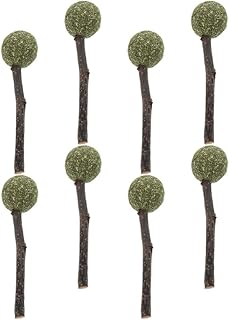 Ipetboom 8pcs Guinea Pig Toys Bunny Guinea Pig Treats Rat Toys for Pet Rats Guinea Pig Chewing Playthings Household Hamster Toy Interesting Chinchilla Toy Chinchilla Toys Wooden Rope Rabbit