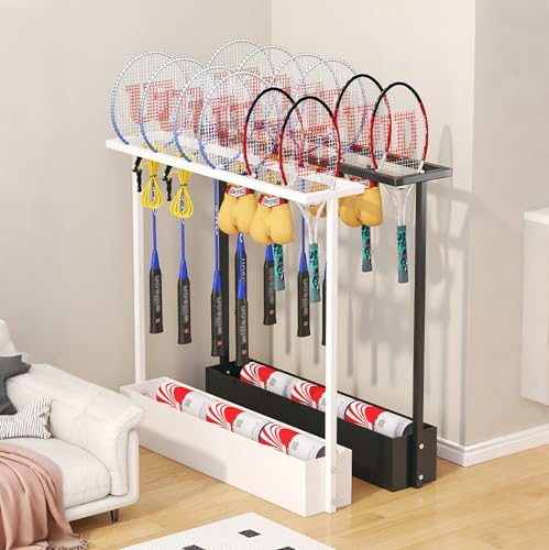 Expositor de raquetas de bádminton para escuelas y gimnasios 7