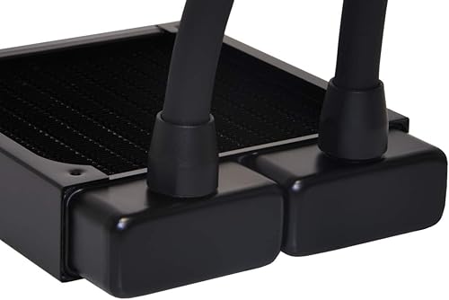 Miniatura 5 de Alphacool Adaptador de compresión HF TPV, nailon negro, paquete de 6