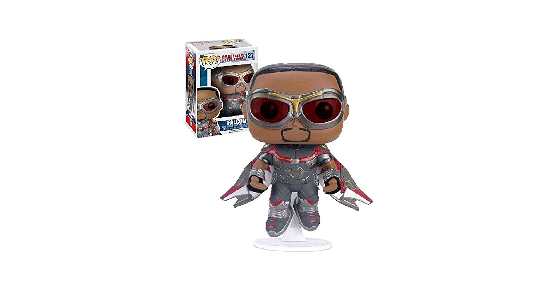 (未使用･未開封品)　Funko - Figurine Captain America Civil War - Falcon Pop 10cm - 0849803072261 df5ndr3 Amazon.com: FunKo Pop! Marvel Captain America Civil War