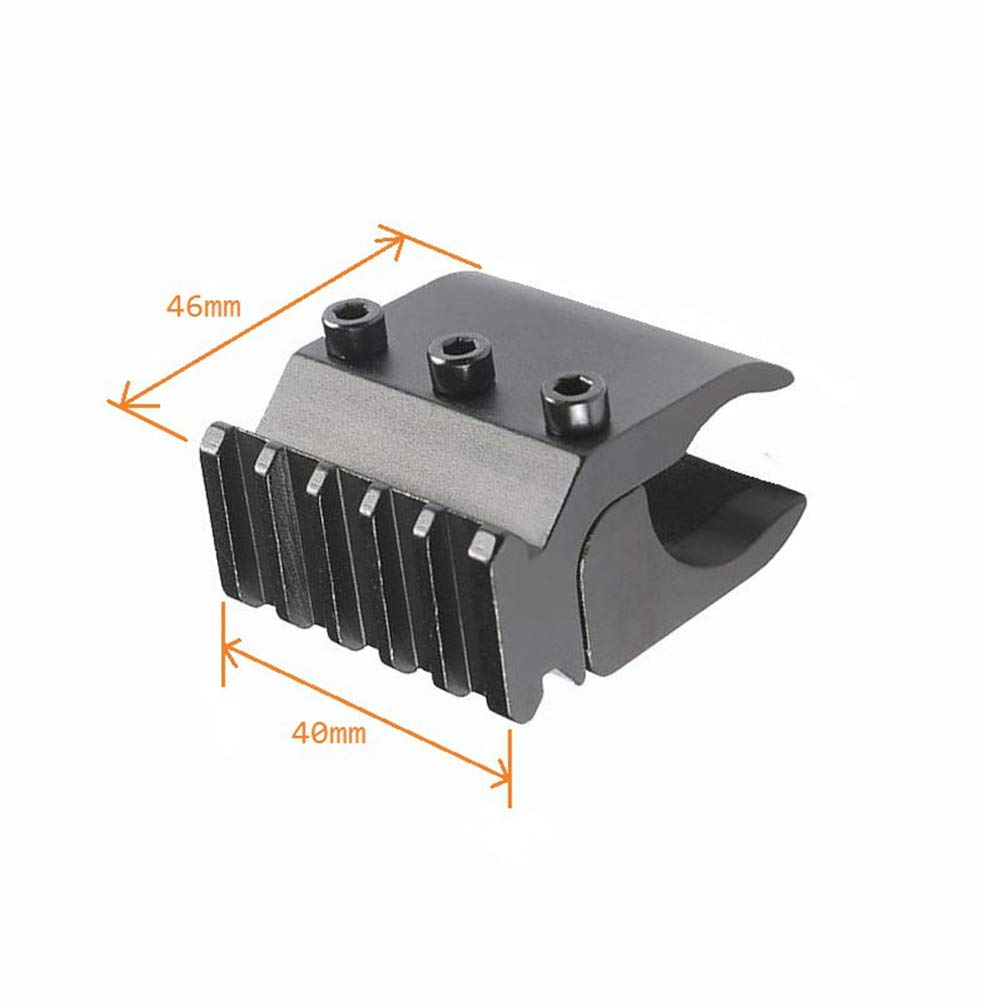 Adaptateur De Rail Universel 20 Mm Picatinny/Weaver - Montage Sur Canon Pour Visée Laser - Neuf
