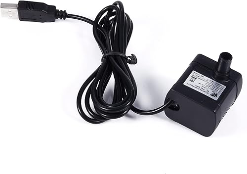 Miniatura 2 de USB sumergible DC 5 V 2 W 200L  H ultra silenciosa mini fuente bomba micro sin escobillas para acuario