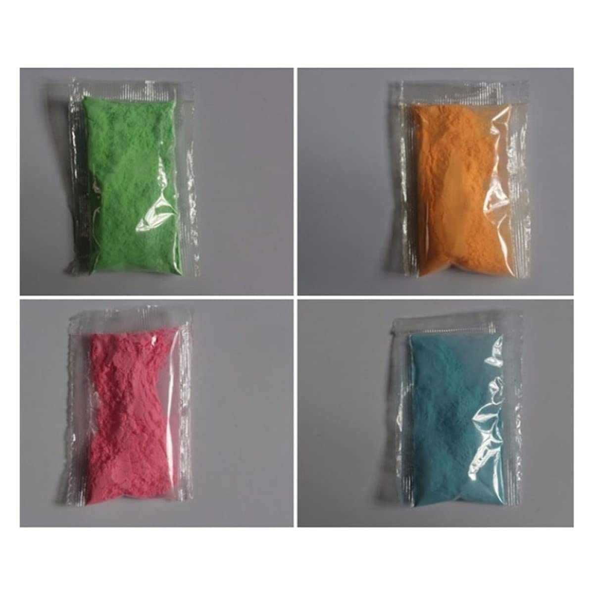 SHINEOFI Glitter Per Unghie 16 Pz bagliore nel buio pigmento di resina epossidica primer unghie sabbia luminosa manicure luminosa cristallino di fosforo Glitterata