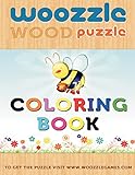 Woozzle Wood Puzzle Coloring Book