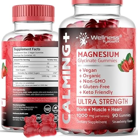 WellnessLabsRx Magnesium Glycinate Gummies Cover