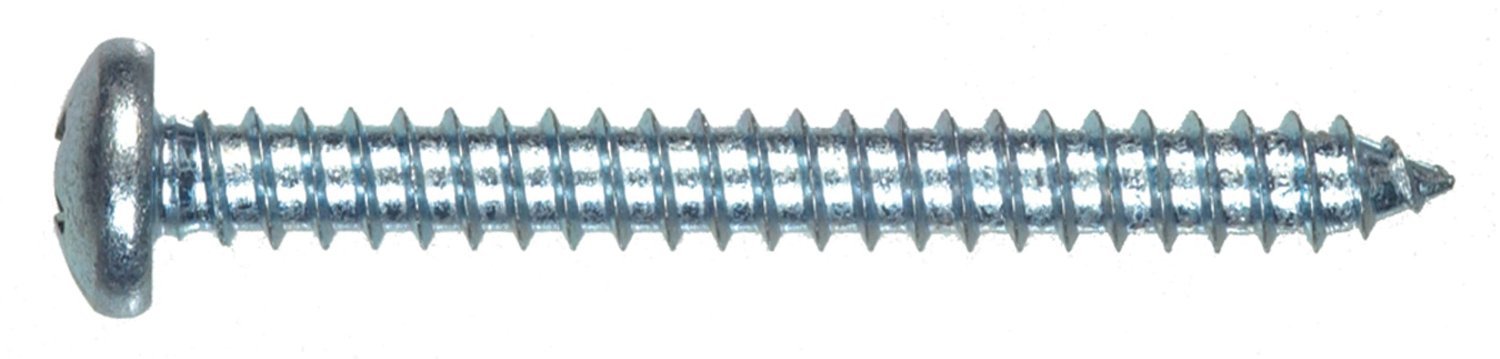 The Hillman Group 80081 Flachkopfschraube, Kreuzschlitz, Schraube, 25,4 x 4,4 cm, 100 Stück 1.75 inches