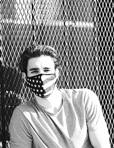 FYDELITY-Face Mask|Breathable Adjustable Comfortable Reusable Fabric|Black Flag - Thumbnail 7