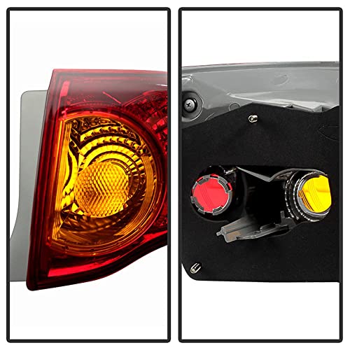 Acanii - For 2009-2010 Toyota Corolla Outer Rear Replacement Tail Light - Passenger Side Only #TOP2