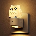 LOHAS-LED – LOHAS-LED Nachtlicht Steckdose, 3D Eule Nachtlicht mit Dämme