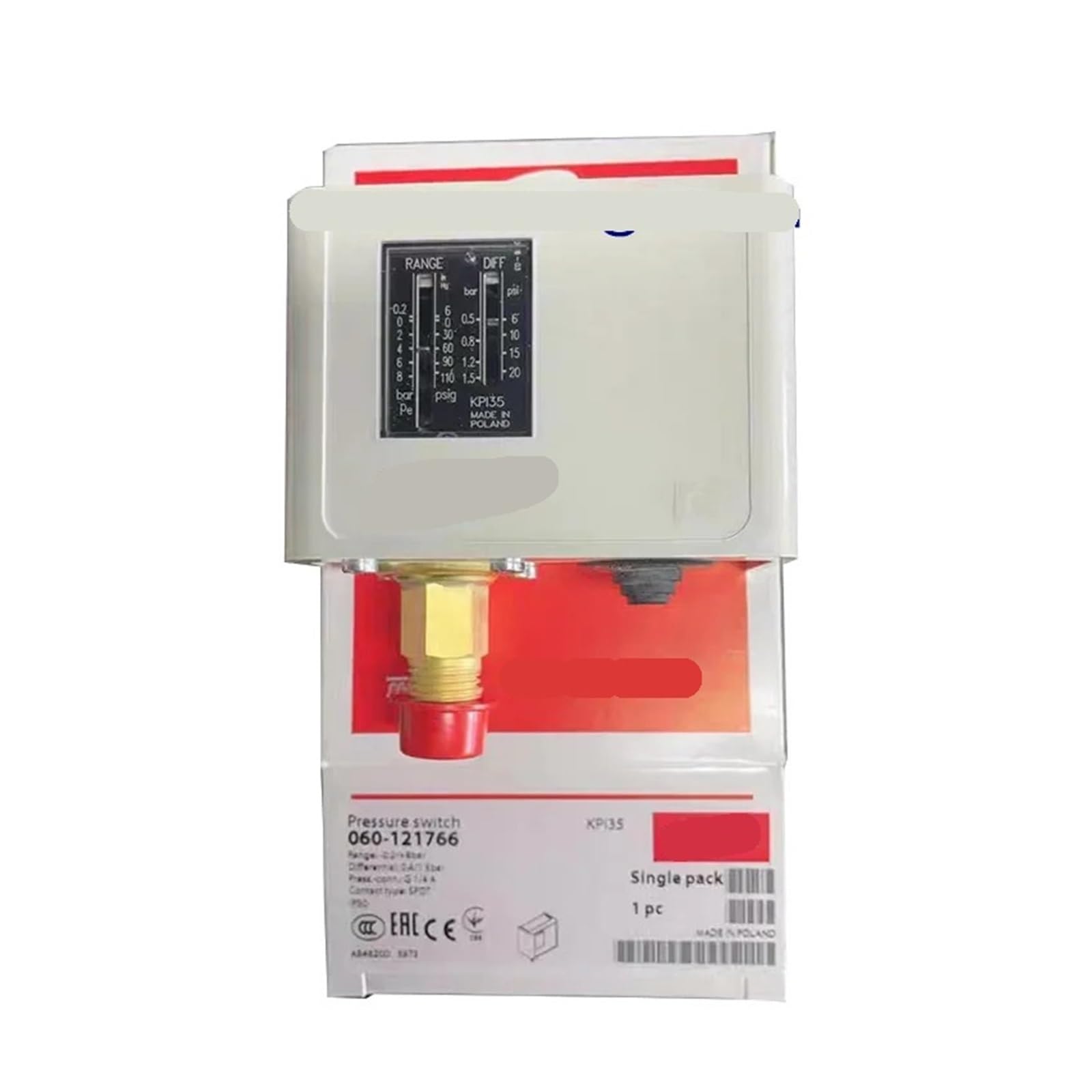 Cjkxpzmh One Color Kpi35 060-121766 060-121966 Pressure Switch(Kpi35 060-121966)