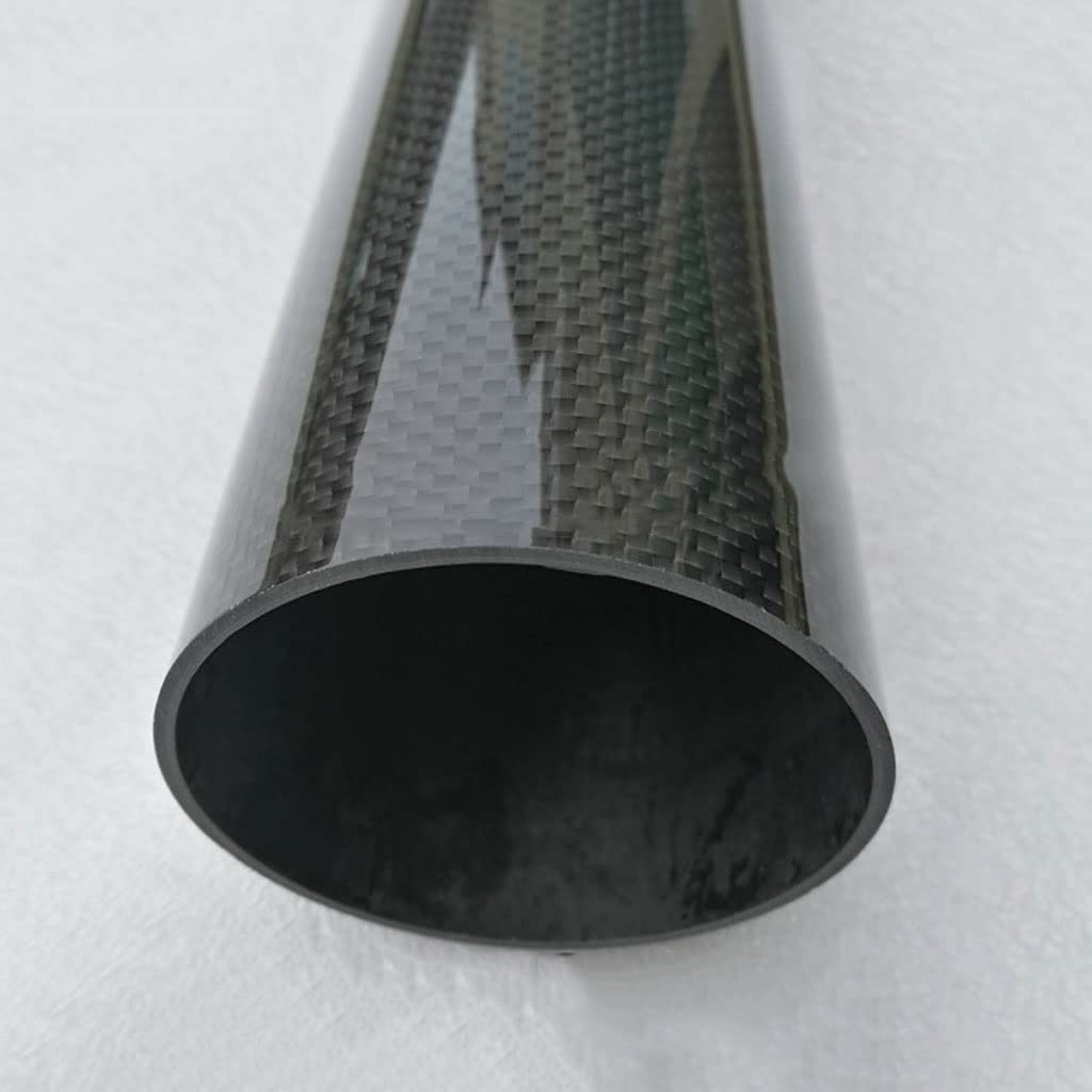 Tubo In Fibra Di Carbonio Lucido Ø30mm - Lunghezza 500mm, Superficie Liscia 3K - Foto 2