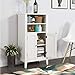 Homfa Mueble Auxiliar Baño Armario de Suelo para Baño Cocina Salón Armario...