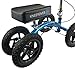 KneeRover Knee Walker 12 inch Replacement Pneumatic Wheel for All Terrain Knee Rover - Knee Scooter Accessory Part Includes Bearings Tire and Tube and Fits KneeRover FUSION, QUAD, PRO, All Terrain