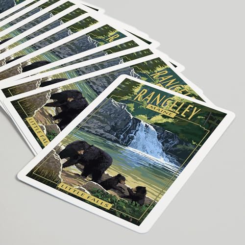 Baraja Lantern Press Rangeley 52 cartas Poker miniatura 5