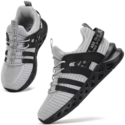 Image of koppu Boys Girls Shoes Non-Slip Tennis Shoes Fashion Lightweight Breathable Kids Sneakers for Little Kids /Big Kids