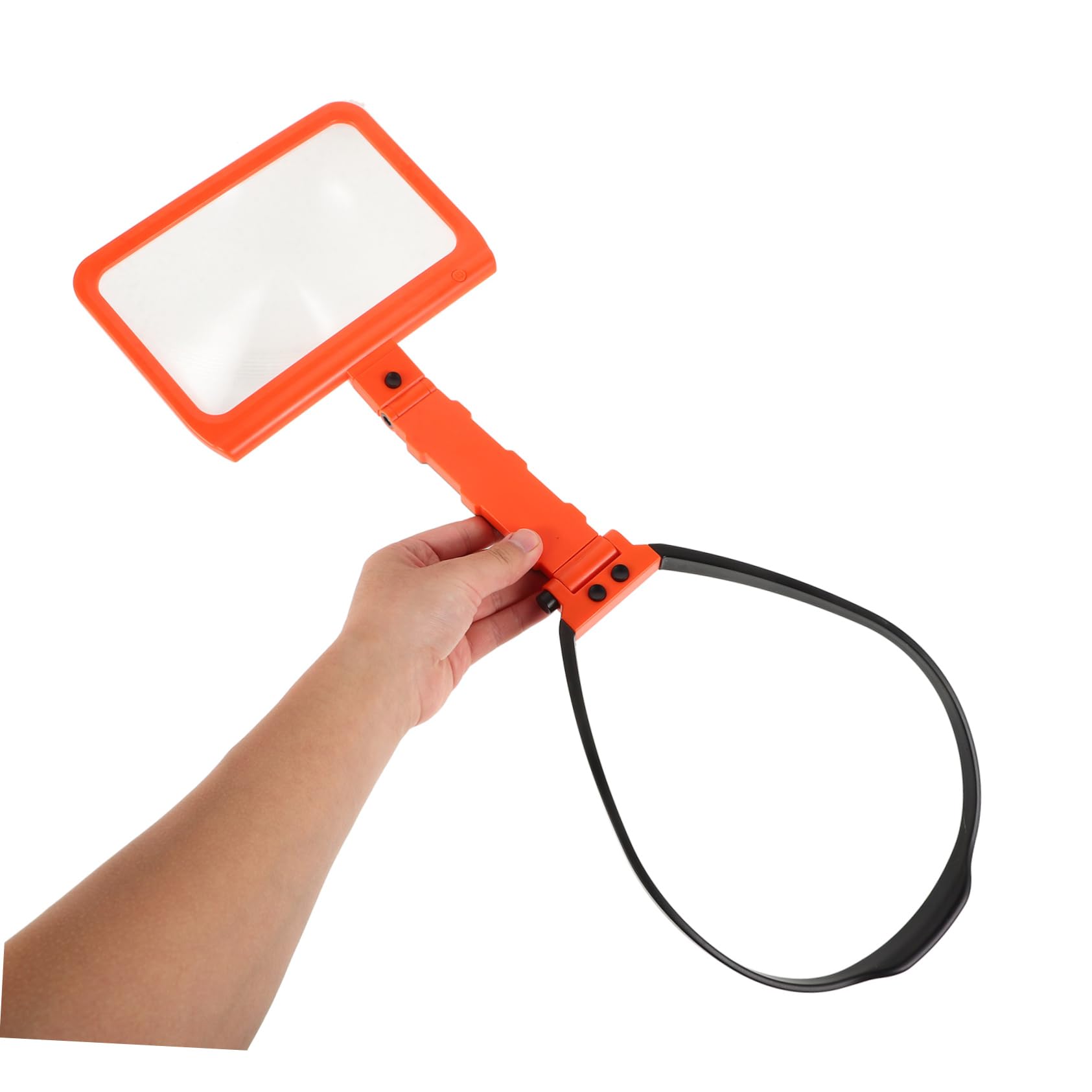 Lente di Ingrandimento con Luce 5x a Mano, 48 LED a Tre Toni