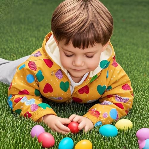 Image of TUIJI Toddler Boys Girls Cartoon Print Zip Jacket Hooded Trench Lightweight Kids Coats Windbreaker Casual Outerwear