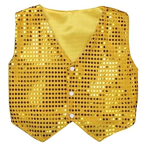 Chaleco de Lentejuelas Odziezet para Niños y Niñas de 7 a 14 años Cover