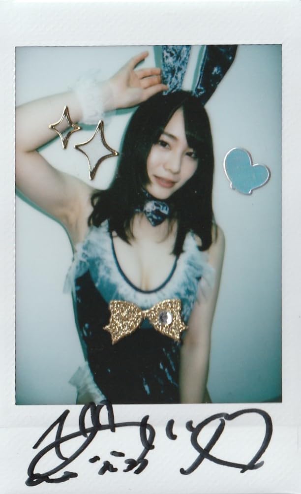 鈴村あいり　直筆サイン入りチェキ　チェキ　バニー　バニーガール　コスプレ 鈴村あいり 直筆サイン入りチェキ チェキ バニー バニーガール コスプレ