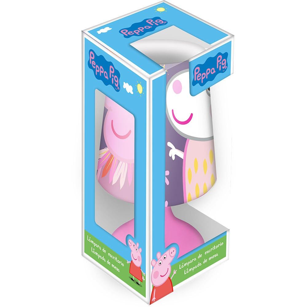 Kids Licensing White Peppa Pig Table Lamp
