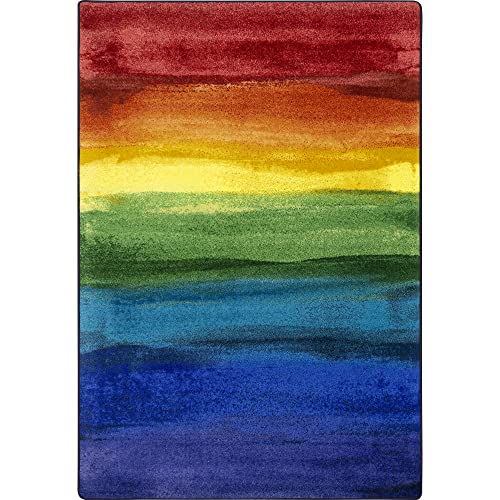Joy Carpets Rainbow Magic 7'8