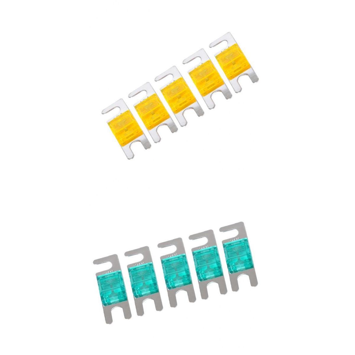 MERISHOPP® 10 Pieces 40A+30A Mini ANL Bolt Fork Fuse Kit Car Audio Circuit Breaker |Motors | Parts & Accessories | Car Electronics |10 Pieces Fuses-picture-38
