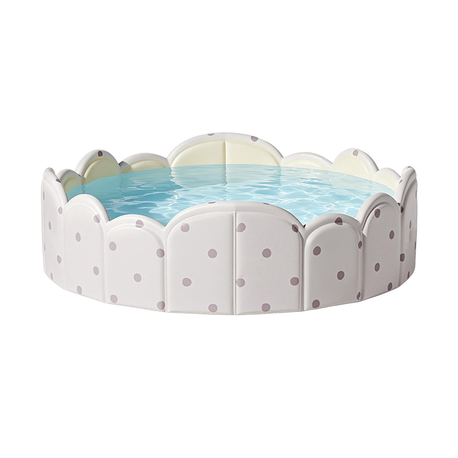 Piscina Plegable para Perros Tina Portátil No Inflable | Pequeña Piscina para Perros para Mascotas Niños Playa Jardín Exterior Interior Verano Viaje Parque Juego