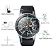 [4 Pack] OMOTON Tempered Glass Screen Protector Compatible with Samsung Galaxy Watch 46mm & Gear S3