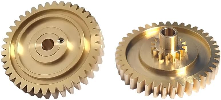Brass Convertible Top Transmission Gears Left & Right Side For Porsche Boxster 1997-2012, Replace# 98756118000, 987561179