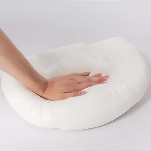 Miniatura 7 de LiveGo Almohada de embarazo para mujeres embarazadas  Almohada corporal de maternidad suave y ajustable para espalda, caderas, piernas y vientre