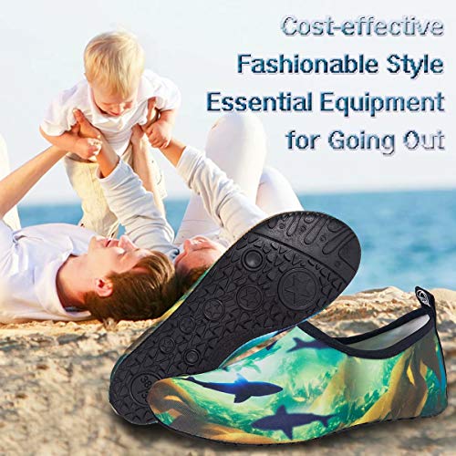 Image of YALOX Water Shoes Women's Men's Outdoor Beach Swimming Aqua Socks Quick-Dry Barefoot Shoes Surfing Yoga Pool Exercise