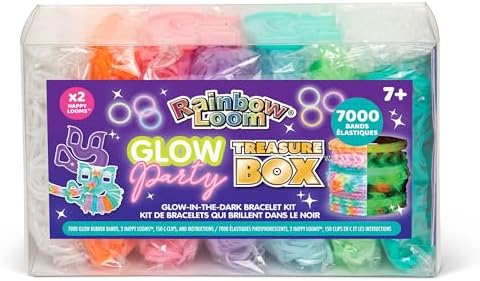 Rainbow Loom: Treasure Box - Glow-in-The-Dark Edition - DIY Bands...