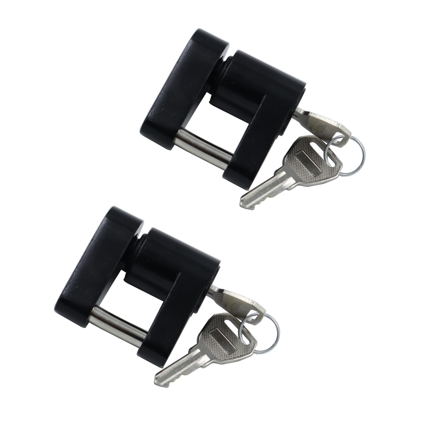 Verrou de remorque robuste de 6,35 mm lot de 2 antivols extérieurs camions