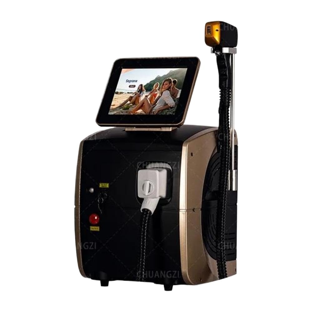 808nm Diode Laser Hair Removal Machine with Ice Platinum Cooling System 3 Wavelength Depilator for Skin Care 2025