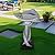 watnature 22.8”Tall Bird Baths for Garden - Concrete Modern Outdoor Standing Birdbath, Decoration Yard Statue for Garden, Patio, Backyard, Lawn -14.5”Dia X 22.8”H Contemporary Birdbaths with Pedestal