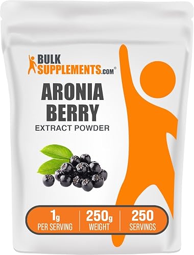 Miniatura 10 de BULKSUPPLEMENTS.COM Polvo de extracto de aronia  Suplemento de polifenoles  Suplemento de antocianina  Polvo antioxidante  Suplemento antioxidante