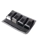 yantralay DSLR Battery Pouch - Portable Waterproof Bag for lp-e6/e8/e10/e12/en-el14/el15/fw50/f550 Batteries - Convenient Access Design - Compact and Lightweight - Grey gallery image
