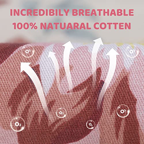 Image of Waterproof Baby Lounger Cover | Mexxi 100% Hypoallergenic Cotton Baby Nest Cover for Newborn (Cover Only)（Waterproof Roses）