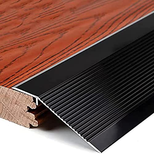 Barre de seuil sol en T auto-adhésive pour créer une rampe d'entrée de balcon sans percer