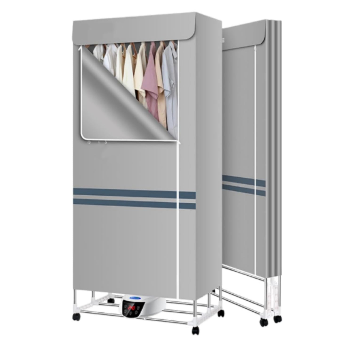 Amazon.co.jp: Kizare 衣類乾燥機は リモコン 折りたたみ式 防雨